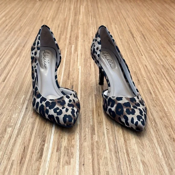 Leopard Heels | Pointy Toe | 8.5 M - Picture 1 of 5